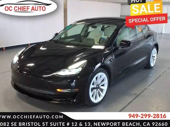 TESLA MODEL 3 2022 5YJ3E1EB8NF137968 image
